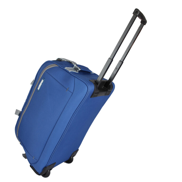 American Tourister Apex Small Duffle Trolley Bag (Blue) – Swagpack