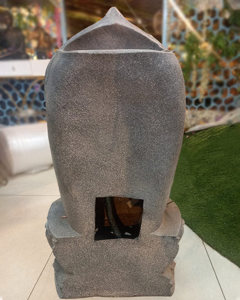 Shawshank Water Fountain Grey Buddha Temple Water Fountain With Light & Water Pump - Image 6